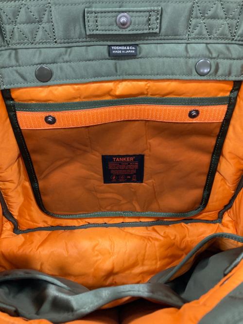 PORTER（ポーター）PORTER (ポーター) TANKER TOTE BAG(L) グリーン 未使用品の古着・服飾アイテム