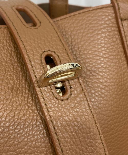 FURLA（フルラ）FURLA (フルラ) NET M TOTE BAG ブラウンの古着・服飾アイテム