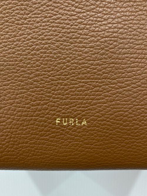 FURLA（フルラ）FURLA (フルラ) NET M TOTE BAG ブラウンの古着・服飾アイテム