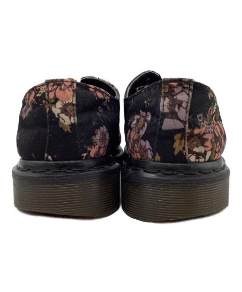 Dr.Martens（ドクターマーチン）Dr.Martens (ドクターマーチン) 3ホールシューズ ブラック×ピンク サイズ:UK5の古着・服飾アイテム