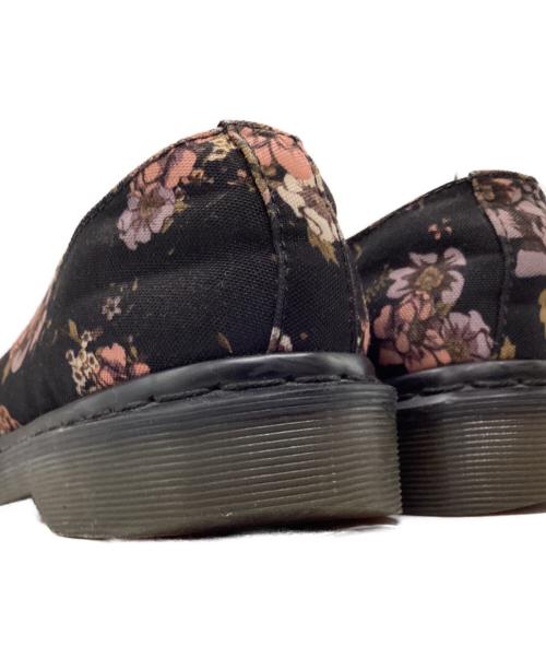 Dr.Martens（ドクターマーチン）Dr.Martens (ドクターマーチン) 3ホールシューズ ブラック×ピンク サイズ:UK5の古着・服飾アイテム