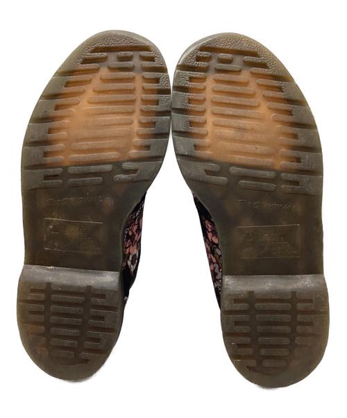 Dr.Martens（ドクターマーチン）Dr.Martens (ドクターマーチン) 3ホールシューズ ブラック×ピンク サイズ:UK5の古着・服飾アイテム