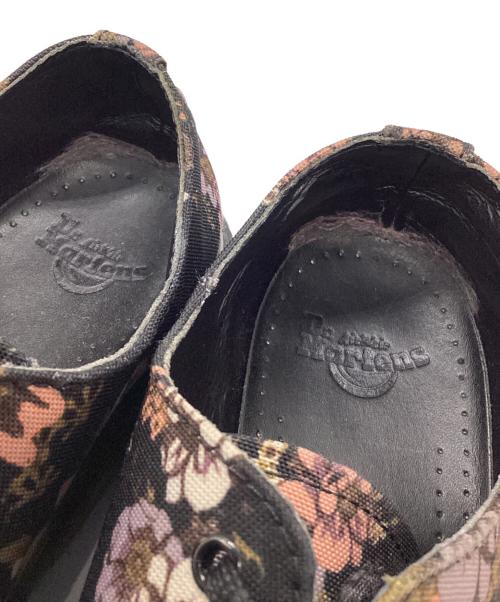 Dr.Martens（ドクターマーチン）Dr.Martens (ドクターマーチン) 3ホールシューズ ブラック×ピンク サイズ:UK5の古着・服飾アイテム