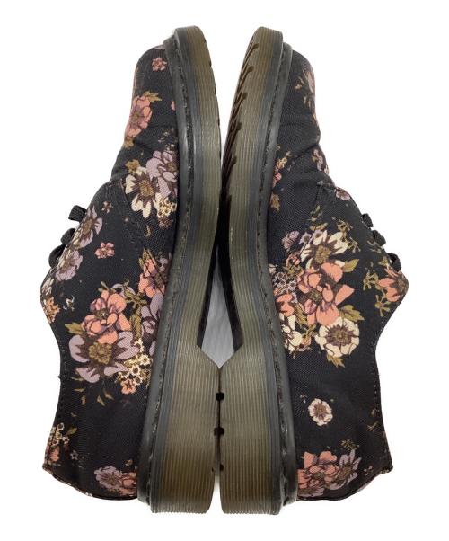 Dr.Martens（ドクターマーチン）Dr.Martens (ドクターマーチン) 3ホールシューズ ブラック×ピンク サイズ:UK5の古着・服飾アイテム