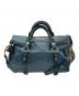 MIU MIU (ミュウミュウ) VITELLOLUX 2WAYバッグ ブルー：60000円