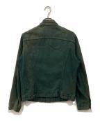 LEVI'Sリーバイス）の古着「後染めデニムジャケット」｜グリーン
