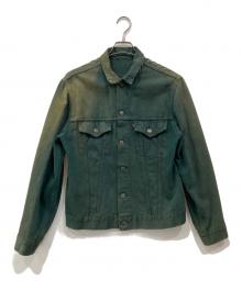 LEVI'S（リーバイス）の古着「後染めデニムジャケット」｜グリーン