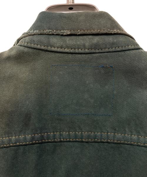 LEVI'S（リーバイス）LEVI'S (リーバイス) 後染めデニムジャケット グリーン サイズ:不明の古着・服飾アイテム