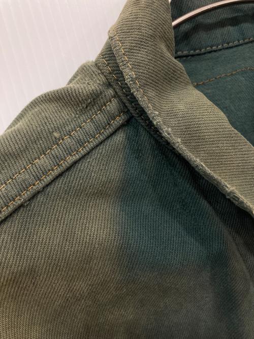 LEVI'S（リーバイス）LEVI'S (リーバイス) 後染めデニムジャケット グリーン サイズ:不明の古着・服飾アイテム