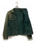 LEVI'S (リーバイス) 後染めデニムジャケット グリーン サイズ:不明：5000円