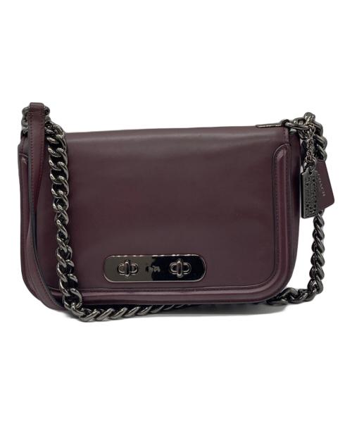 COACH（コーチ）COACH (コーチ) チェーンショルダーバッグ ブラウンの古着・服飾アイテム
