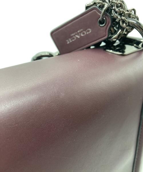 COACH（コーチ）COACH (コーチ) チェーンショルダーバッグ ブラウンの古着・服飾アイテム