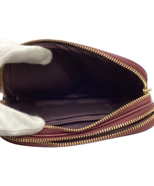 COACH（コーチ）COACH (コーチ) ギャザード チェーン クロスボディーバッグ インディゴの古着・服飾アイテム