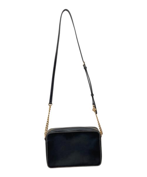 MICHAEL KORS（マイケル・コース）MICHAEL KORS (マイケル・コース) ショルダーバッグ ベージュ×ネイビーの古着・服飾アイテム