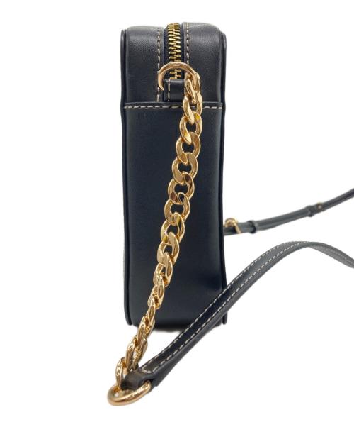 MICHAEL KORS（マイケル・コース）MICHAEL KORS (マイケル・コース) ショルダーバッグ ベージュ×ネイビーの古着・服飾アイテム