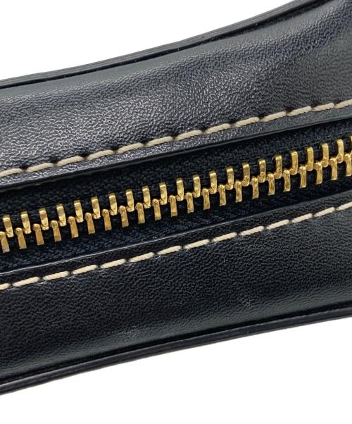 MICHAEL KORS（マイケル・コース）MICHAEL KORS (マイケル・コース) ショルダーバッグ ベージュ×ネイビーの古着・服飾アイテム