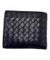 BOTTEGA VENETA (ボッテガベネタ) イントレチャート 2つ折財布 ネイビー：5000円