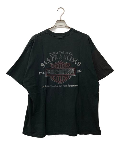 HARLEY-DAVIDSON（ハーレーダビッドソン）HARLEY-DAVIDSON (ハーレーダビッドソン) プリントTシャツ ブラック サイズ:3XLの古着・服飾アイテム