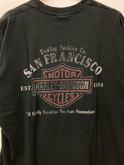 HARLEY-DAVIDSON（ハーレーダビッドソン）HARLEY-DAVIDSON (ハーレーダビッドソン) プリントTシャツ ブラック サイズ:3XLの古着・服飾アイテム