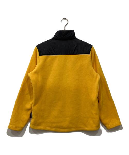 Jack Wolfskin（ジャック ウルフスキン）Jack Wolfskin (ジャック ウルフスキン) フリースジャケット イエロー×グレー サイズ:Mの古着・服飾アイテム