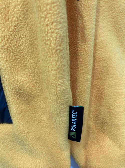Jack Wolfskin（ジャック ウルフスキン）Jack Wolfskin (ジャック ウルフスキン) フリースジャケット イエロー×グレー サイズ:Mの古着・服飾アイテム