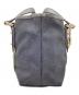 中古・古着 GUCCI (グッチ) GGキャンバスシェリーラインハンドバッグ ブラック：50000円