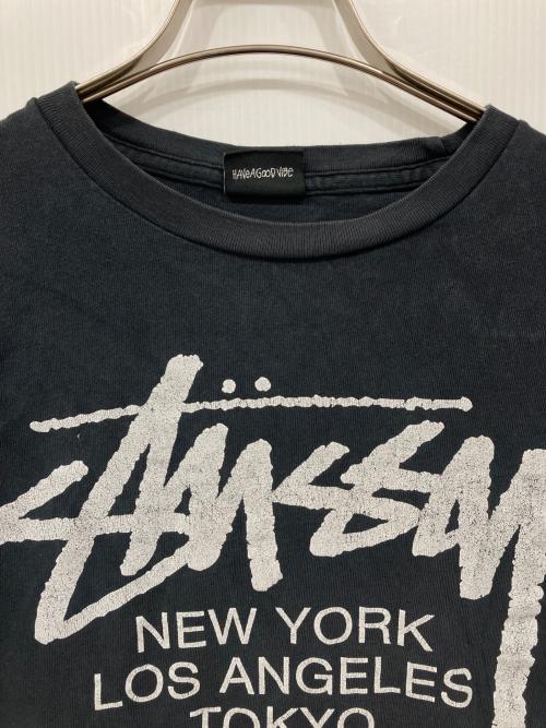 stussy（ステューシー）stussy (ステューシー) Tシャツ ブラック サイズ:Sの古着・服飾アイテム