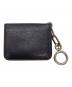 BURBERRY (バーバリー) チェーンカードケース ブラック×グリーン：10000円