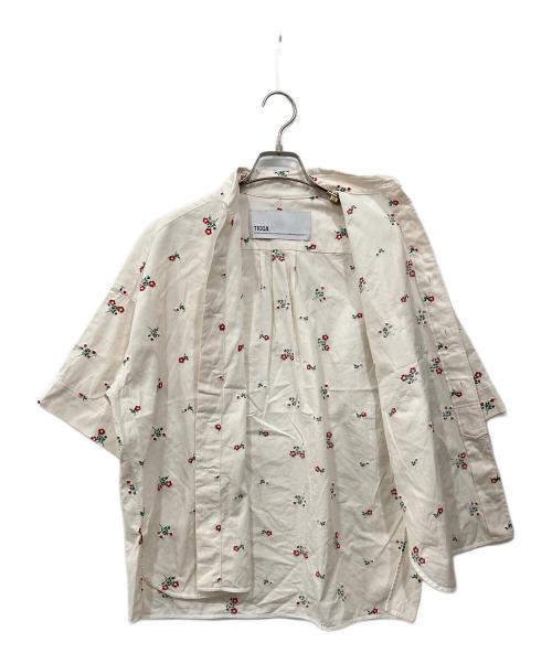 ticca（ティッカ）TICCA (ティッカ) フラワー柄シャツ アイボリー サイズ:Freeの古着・服飾アイテム