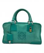 LOEWEロエベ）の古着「アマソナ28 ハンドバッグ」｜ブルー