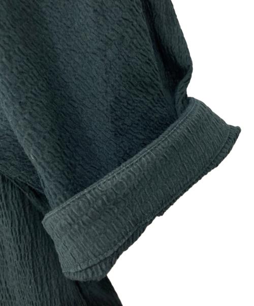 IENA LA BOUCLE（イエナ ラ ブークル）IENA LA BOUCLE (イエナ ラ ブークル) サッカーVネックワンピース グリーン サイズ:40の古着・服飾アイテム