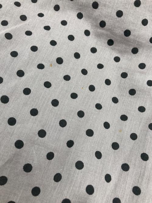 ne quittez pas（ヌキテパ）ne quittez pas (ヌキテパ) ドットプリントフレアスカート ベージュ×ブラック サイズ:Mの古着・服飾アイテム