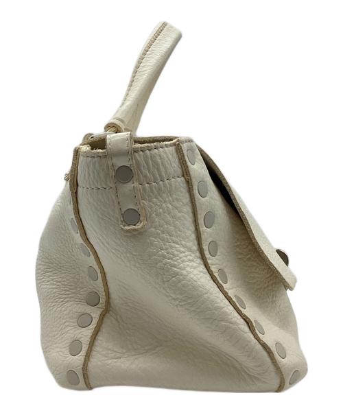 zanellato（ザネラート）zanellato (ザネラート) 2WAYバッグ ホワイトの古着・服飾アイテム