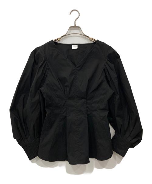 ELENDEEK（エレンディーク）ELENDEEK (エレンディーク) ウエストコンシャスブラウス ブラック サイズ:Freeの古着・服飾アイテム