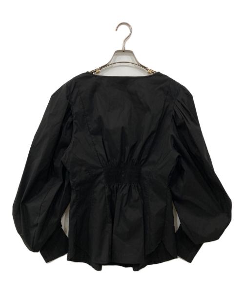 ELENDEEK（エレンディーク）ELENDEEK (エレンディーク) ウエストコンシャスブラウス ブラック サイズ:Freeの古着・服飾アイテム
