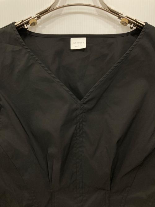 ELENDEEK（エレンディーク）ELENDEEK (エレンディーク) ウエストコンシャスブラウス ブラック サイズ:Freeの古着・服飾アイテム