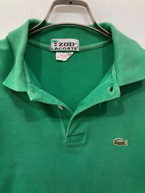 IZOD LACOSTE（アイゾッド ラコステ）IZOD LACOSTE (アイゾッド ラコステ) ポロシャツ グリーン サイズ:PATRONの古着・服飾アイテム