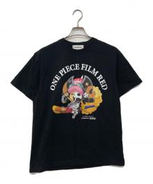ARTIMATION×ONE PIECE（アーティメーション×ワンピース）の古着「トニートニー・チョッパー スカルＴシャツ」｜ブラック