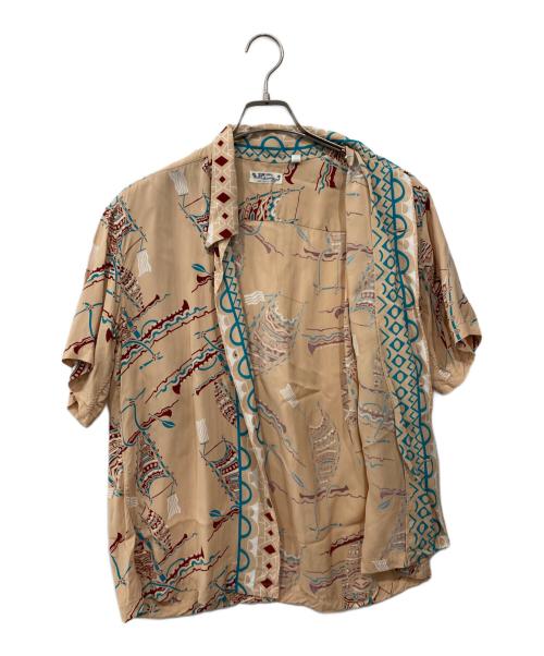 Sun Surf（サンサーフ）Sun Surf (サンサーフ) RAYON HAWAIIAN SHIRT ベージュ サイズ:Mの古着・服飾アイテム