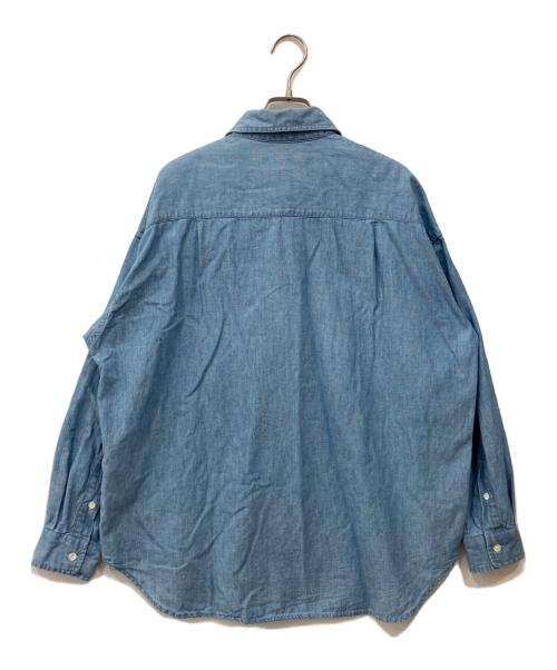 FRAMeWORK（フレームワーク）FRAMeWORK (フレームワーク) ダンガリーシャツ ブルー サイズ:Freeの古着・服飾アイテム