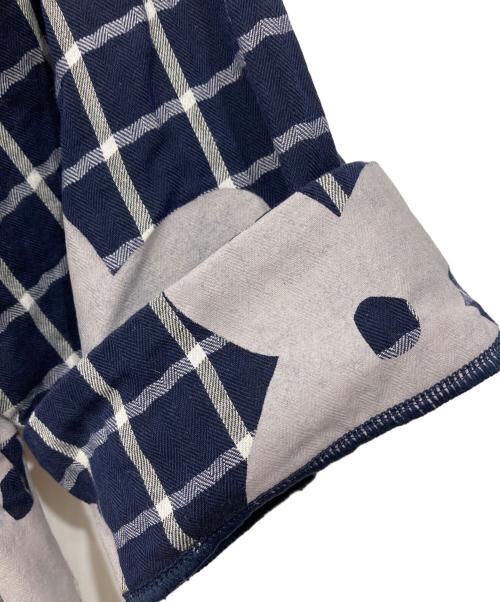 SOU・SOU（ソウソウ）SOU・SOU (ソウソウ) le coq sportif (ルコックスポルティフ) フラワープリントワンピース ネイビー サイズ:Sの古着・服飾アイテム