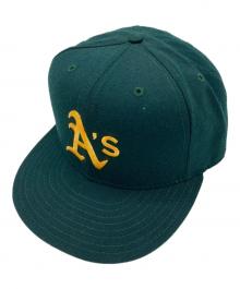 New Era×59 FIFTY AT 50（ニューエラ×フィフティーナイン フィフティー アット フィフティー）の古着「キャップ」｜グリーン