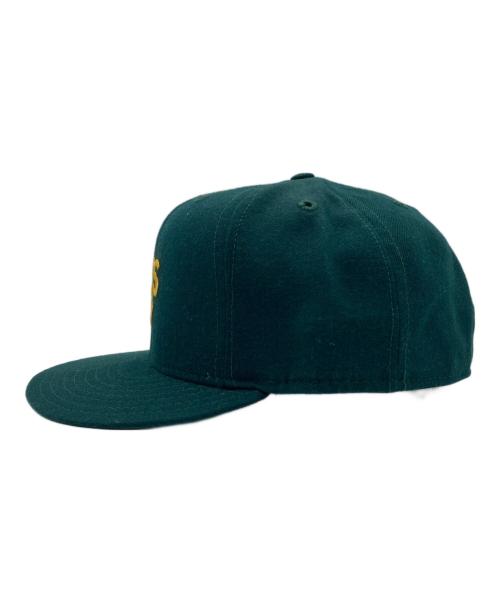 New Era（ニューエラ）New Era (ニューエラ) 59 FIFTY AT 50 (フィフティーナイン フィフティー アット フィフティー) キャップ グリーン サイズ:SIZE 7 5/8の古着・服飾アイテム