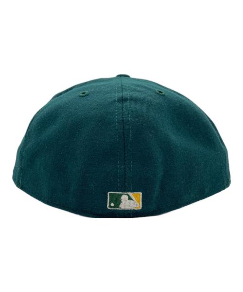 New Era（ニューエラ）New Era (ニューエラ) 59 FIFTY AT 50 (フィフティーナイン フィフティー アット フィフティー) キャップ グリーン サイズ:SIZE 7 5/8の古着・服飾アイテム