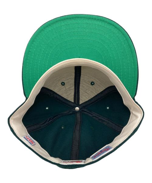 New Era（ニューエラ）New Era (ニューエラ) 59 FIFTY AT 50 (フィフティーナイン フィフティー アット フィフティー) キャップ グリーン サイズ:SIZE 7 5/8の古着・服飾アイテム