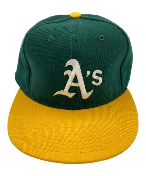 New Era（ニューエラ）New Era (ニューエラ) キャップ グリーン サイズ:SIZE 7 5/8の古着・服飾アイテム