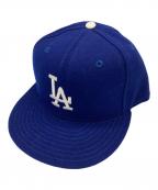 New Era×59 FIFTY AT 50ニューエラ×フィフティーナイン フィフティー アット フィフティー）の古着「キャップ」｜ブルー
