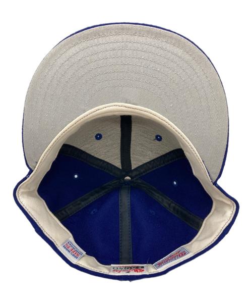 New Era（ニューエラ）New Era (ニューエラ) 59 FIFTY AT 50 (フィフティーナイン フィフティー アット フィフティー) キャップ ブルー サイズ:SIZE 7 1/4の古着・服飾アイテム