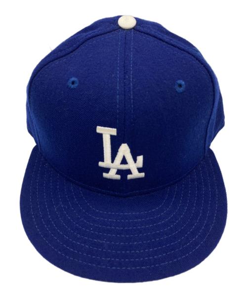 New Era（ニューエラ）New Era (ニューエラ) 59 FIFTY AT 50 (フィフティーナイン フィフティー アット フィフティー) キャップ ブルー サイズ:SIZE 7 1/4の古着・服飾アイテム