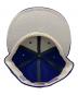 中古・古着 New Era (ニューエラ) 59 FIFTY AT 50 (フィフティーナイン フィフティー アット フィフティー) キャップ ブルー サイズ:SIZE 7 1/4：6000円